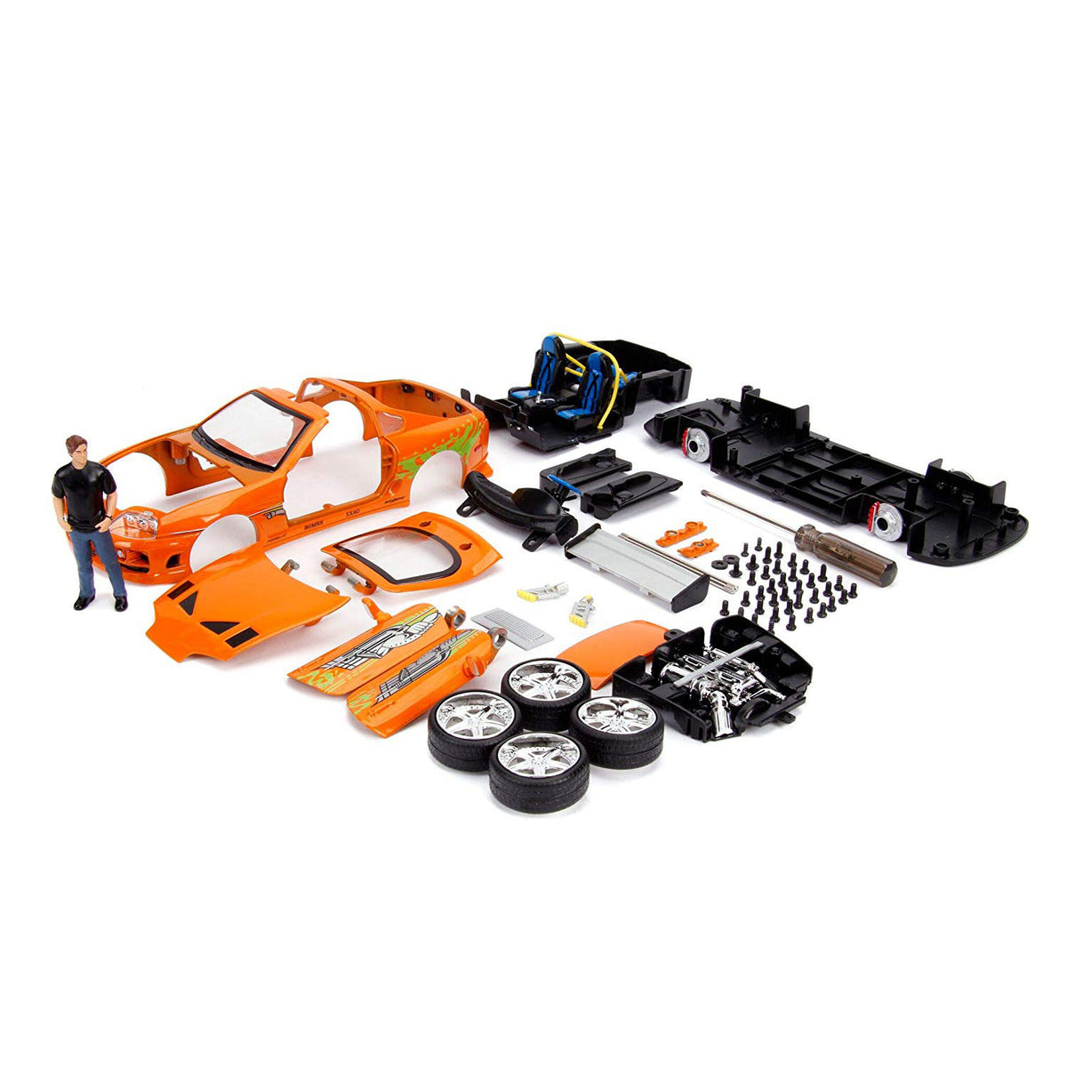 Kit de asamblare machetă Fast & Furious Toyota Supra 1995 Brian's