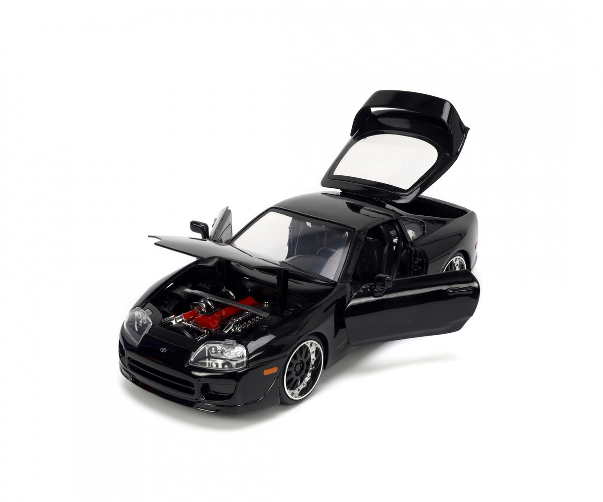 Machetă Fast & Furious Toyota Supra 1:24 neagră
