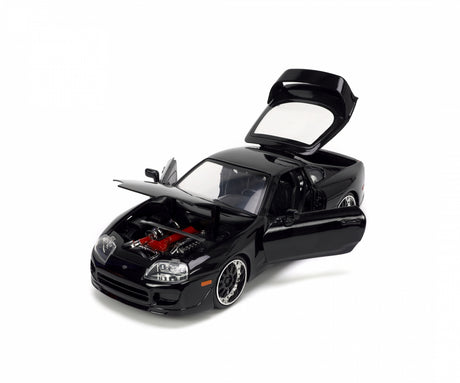 Machetă Fast & Furious Toyota Supra 1:24 neagră