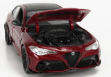 Bburago model Alfa Romeo Giulia GTA, red