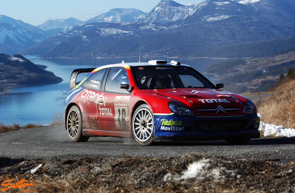 Machetă Citroen Xsara WRC Rally Monte Carlo 2003 Carlos Sainz 1/43