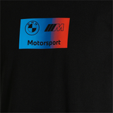 Tricou negru BMW Motorsport cu logo BMW M