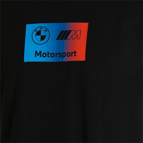 Tricou negru BMW Motorsport cu logo BMW M