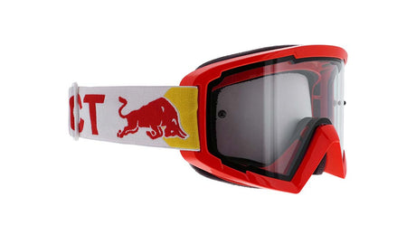Ochelari de motocros Red Bull Spect WHIP roșii cu lentile transparente