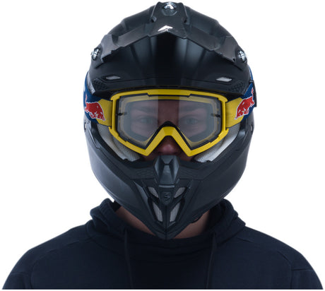 Ochelari de motocros Red Bull Spect WHIP galbeni cu lentilă transparentă