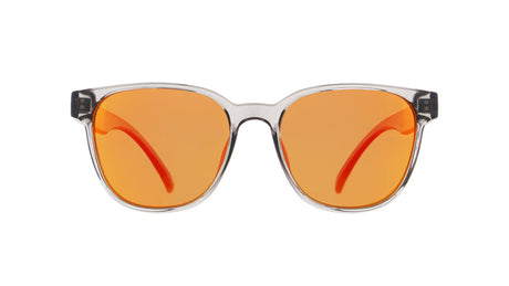 Ochelari de soare Red Bull Spect COBY gri cu lentile portocalii