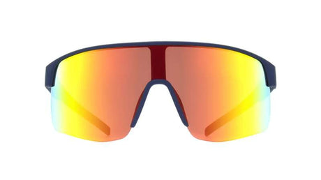 Ochelari de soare Red Bull Spect DAKOTA albaștri cu lentile portocalii