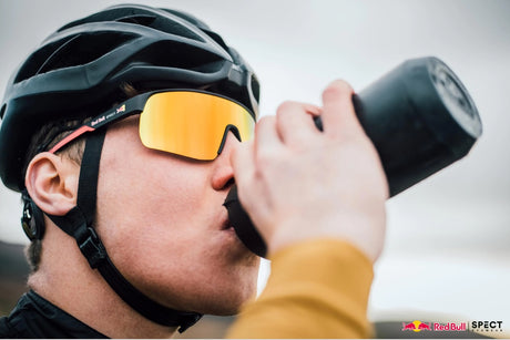 Ochelari de soare Red Bull Spect DUNDEE negri cu lentile portocalii