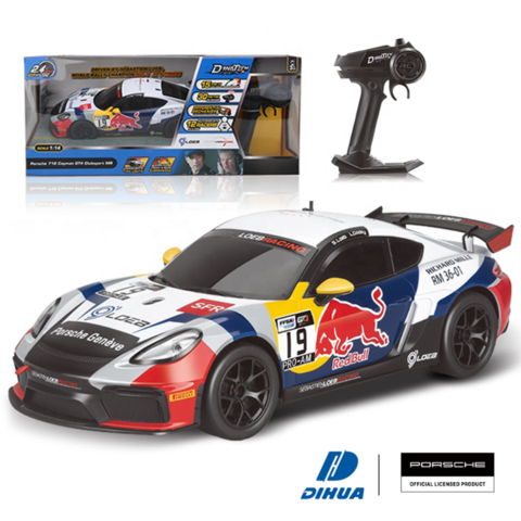 Machetă Porsche GT4 Sebastien Loeb Racing RC 1:14 cu telecomandă