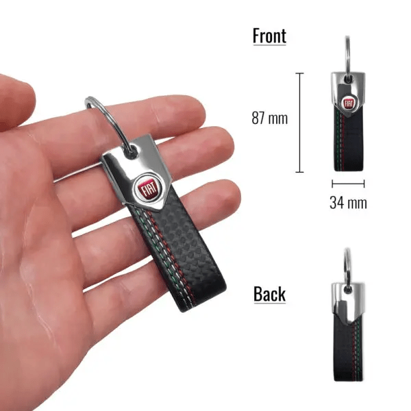 Breloc Fiat BAND carbon