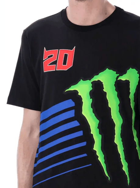 Tricou Fabio Quartararo Monster Energy Logo negru