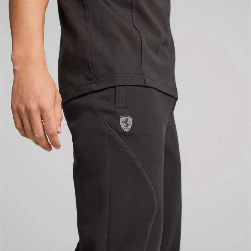 Pantaloni de trening bărbătești Scuderia Ferrari Style negri