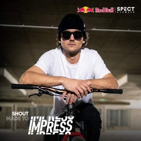 Ochelari de soare Red Bull Spect EARLE negri cu lentile fumurii
