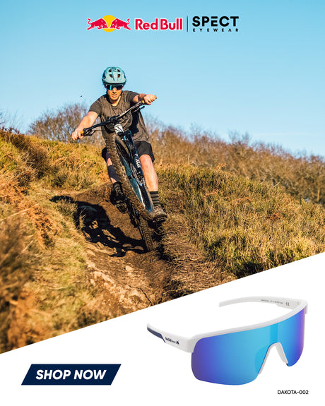 Ochelari de soare Red Bull Spect DUNDEE albaștri cu lentile albastre