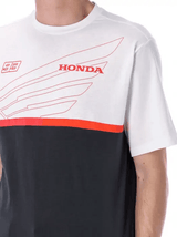 Tricou HRC Honda X Marc Marquez alb