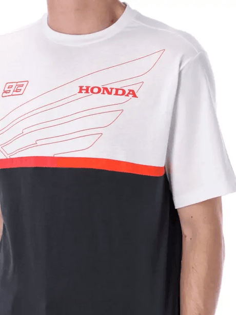 Tricou HRC Honda X Marc Marquez alb