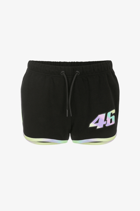 Pantaloni scurți damă Valentino Rossi negri