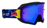 Ochelari de motocros Red Bull Spect WHIP albaștri cu lentilă albastră