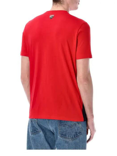 Ducati Corse casual T-shirt with tricolore