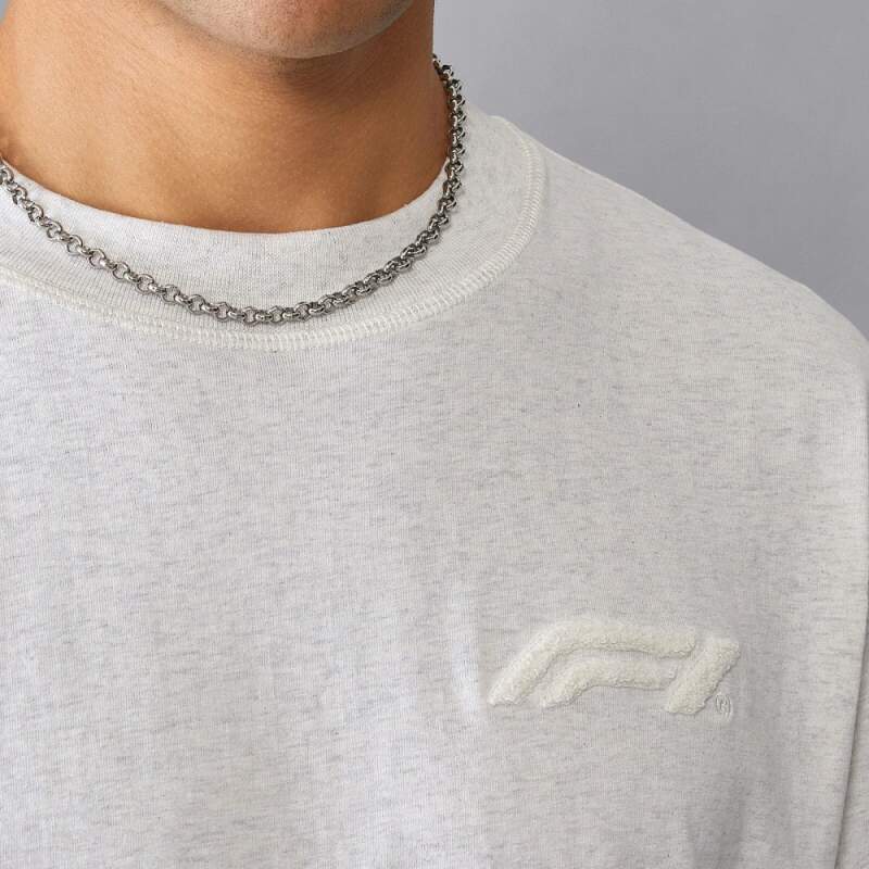 Tricou casual Formula 1 cu logo mic F1