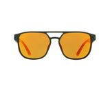Red Bull Spect ELROY sunglasses olive green with brown lenses