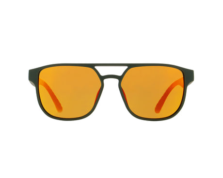 Ochelari de soare Red Bull Spect ELROY verde-oliv cu lentile maro