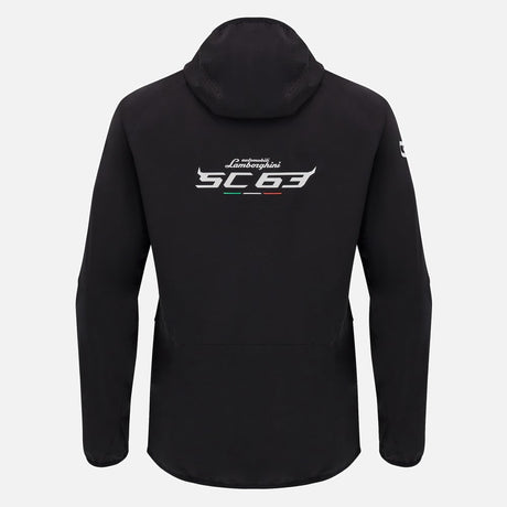 Geacă de vânt de echipă Lamborghini Iron Lynx SC63 – neagră