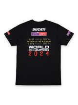Tricou de campion Jorge Martin #MART1NATOR negru