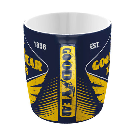 Cană ceramică Goodyear cu motiv