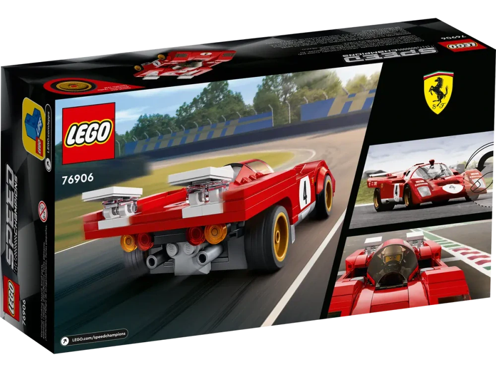 Set de construcție LEGO Speed Champions 76906 1970 Ferrari 512 M