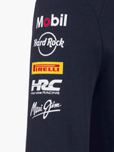 Hanorac de echipă cu glugă Oracle Red Bull Racing cu logo-urile sponsorilor
