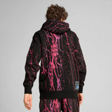 Hanorac Puma Formula 1 Splash – negru/roz