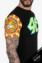 Maiou de damă VR46 Valentino Rossi - Heritage negru