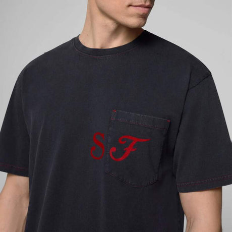 Tricou casual Scuderia Ferrari F1 negru GRAPHIC