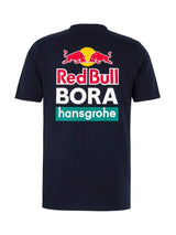 Red Bull Bora Hansgrohe fan T-shirt navy with logo