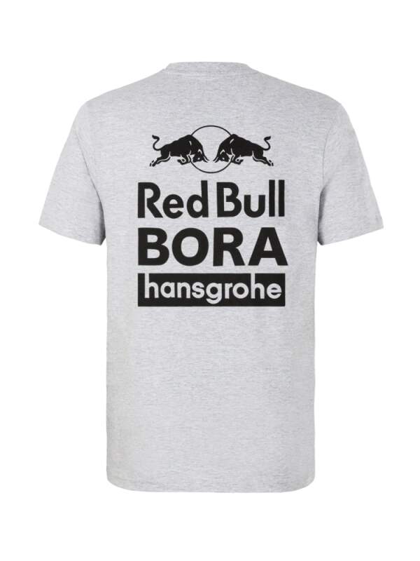 Tricou pentru fani Red Bull Bora Hansgrohe gri cu logo