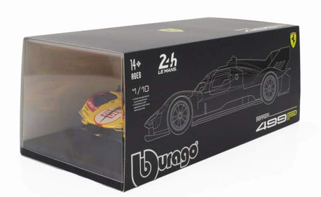 Machetă BBurago Ferrari 499P NR.83 Le Mans 2024 1:18 AF Corse - ediție Deluxe