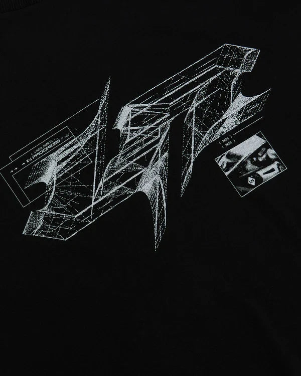 Tricou Lando Norris LN4 PIXEL – negru