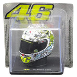 Machetă cască MotoGP Valentino Rossi Valencia 2005