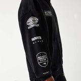 Hanorac casual cu fermoar - McLaren F1 NE GRPHC negru washed