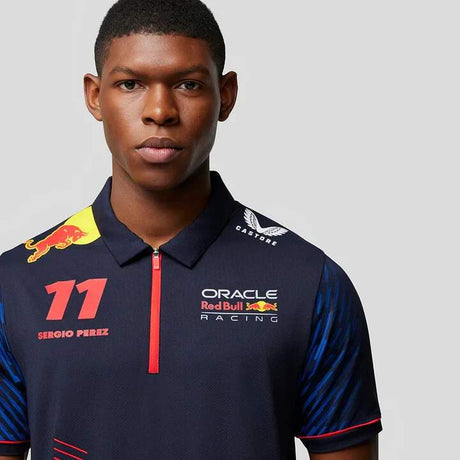 Tricou polo de echipă Red Bull Racing F1 Sergio Perez
