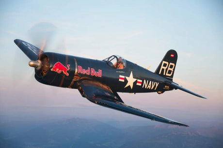 Red Bull - sticlă pentru apă The Flying Bulls albastră