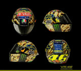 MotoGP helmet model Valentino Rossi Mugello 2014