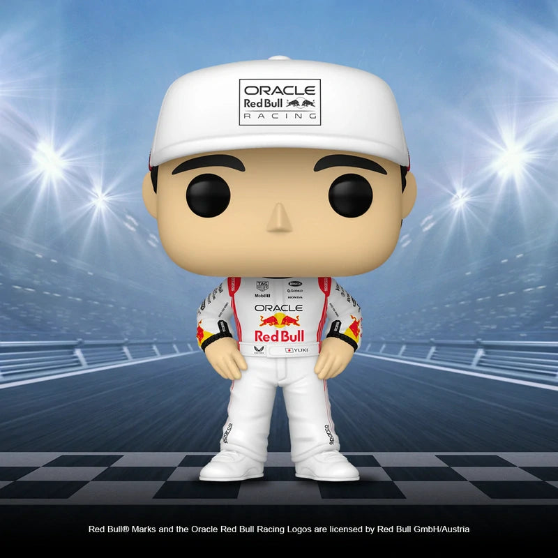 Figurină Funko POP! Yuki Tsunoda Oracle Red Bull Racing – ediția Japonia 2025