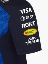Oracle Red Bull Racing polo shirt with sponsor logos - team edition