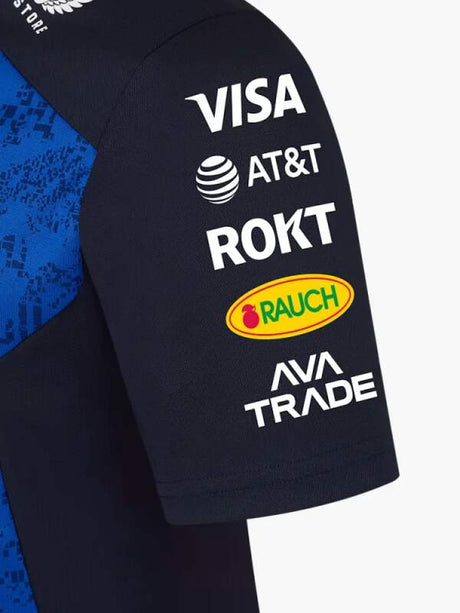 Tricou polo Oracle Red Bull Racing cu logo-urile sponsorilor - ediție de echipă