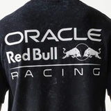 Oracle Red Bull Racing NE LINEAR casual T-shirt, black - oversize