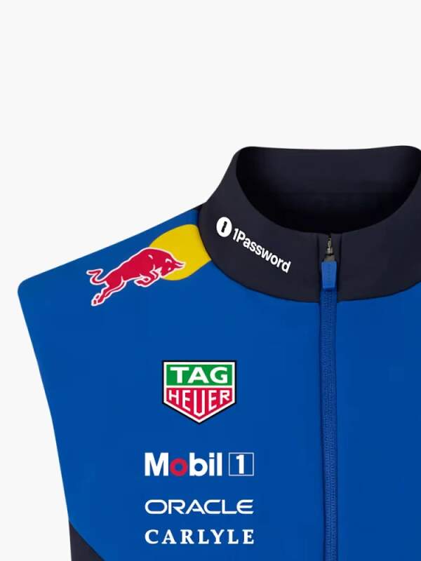 Vestă Oracle Red Bull Racing cu logo-urile sponsorilor - ediție de echipă