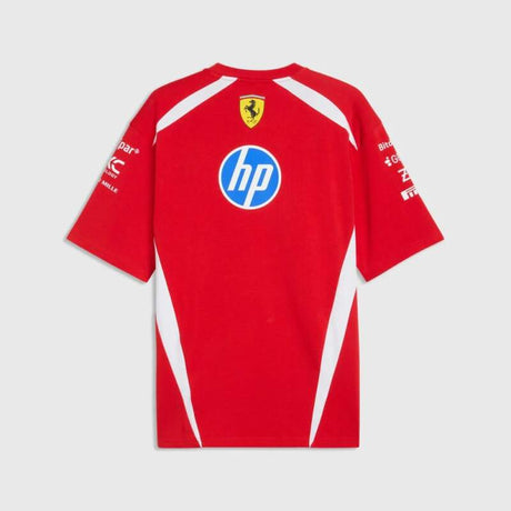 Tricou Scuderia Ferrari F1 cu logo-urile sponsorilor x Puma - ediția DRIVERS