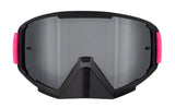 Ochelari de motocros Red Bull Spect WHIP negri cu lentile argintii